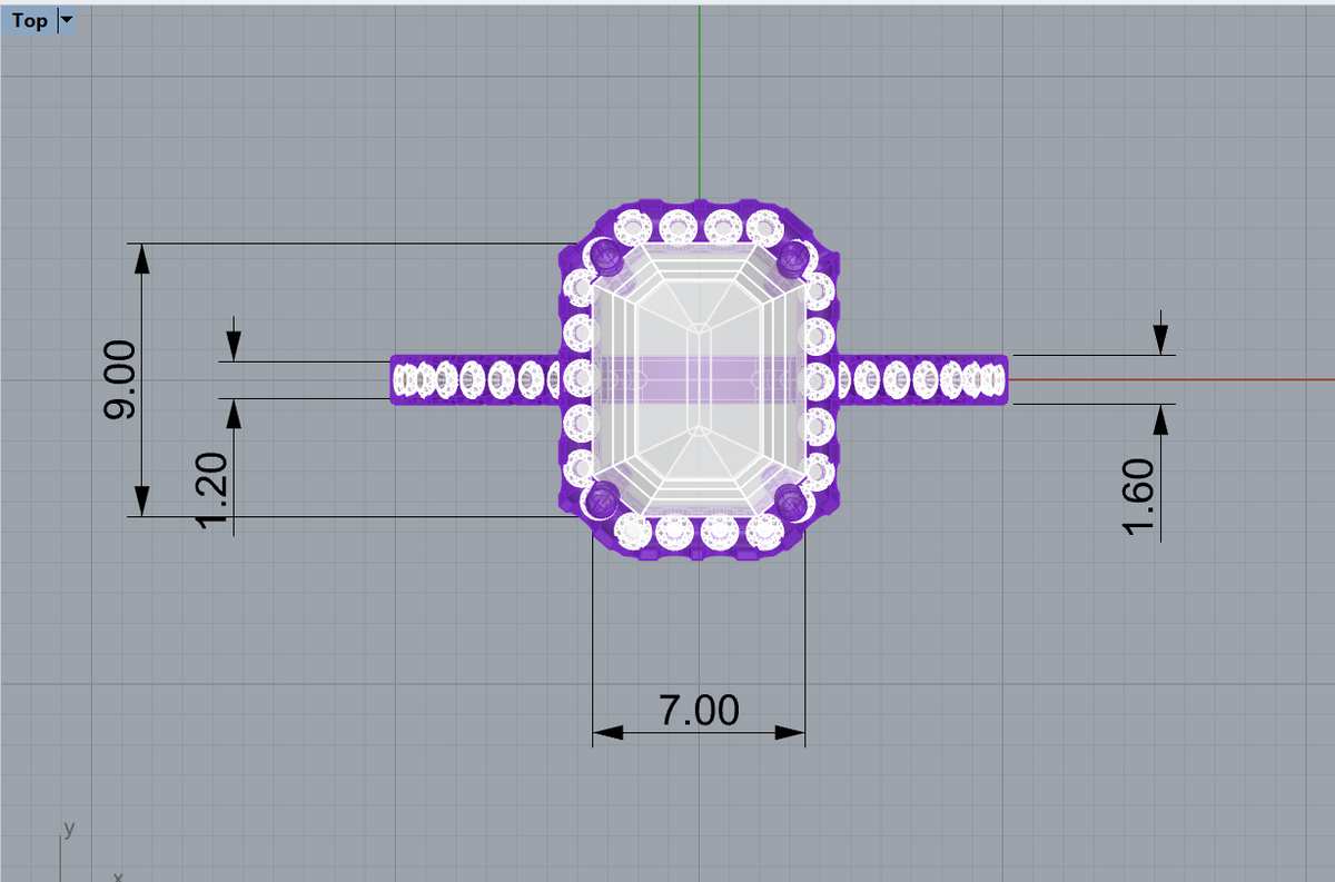 Emerald Halo CAD Bundle