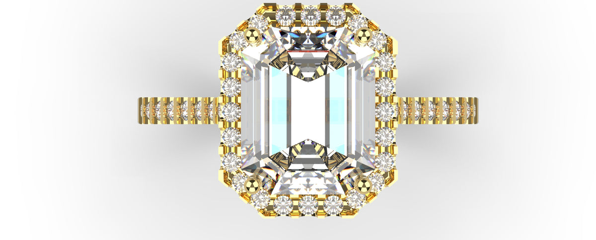 Emerald Halo CAD Bundle