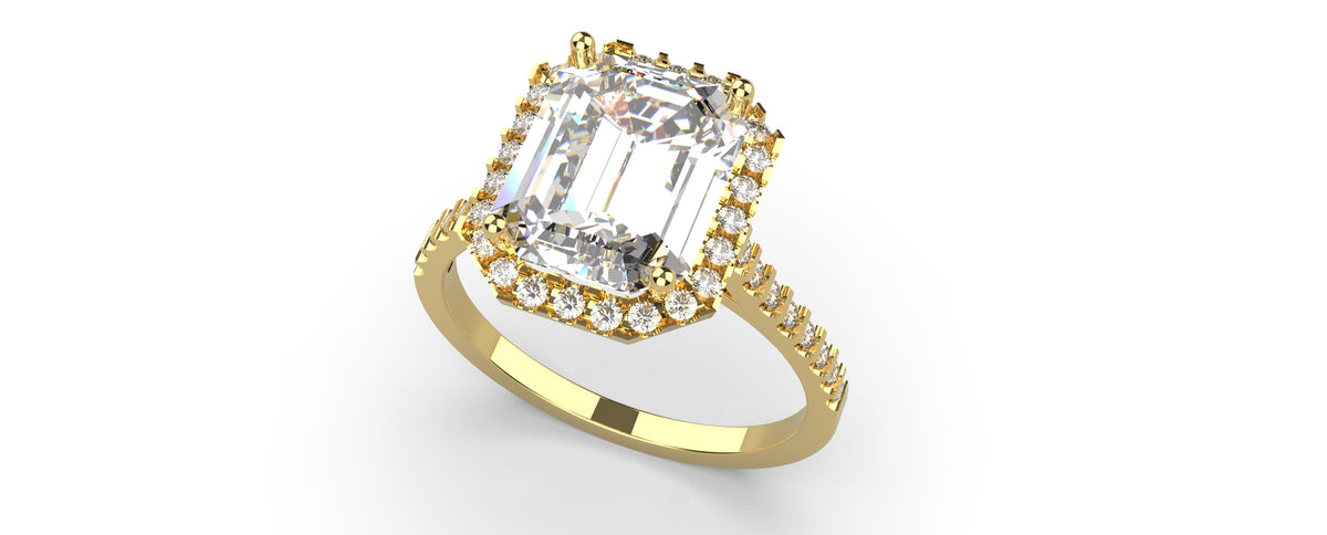 Emerald Halo CAD Bundle