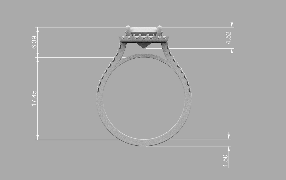 Emerald Halo CAD Bundle