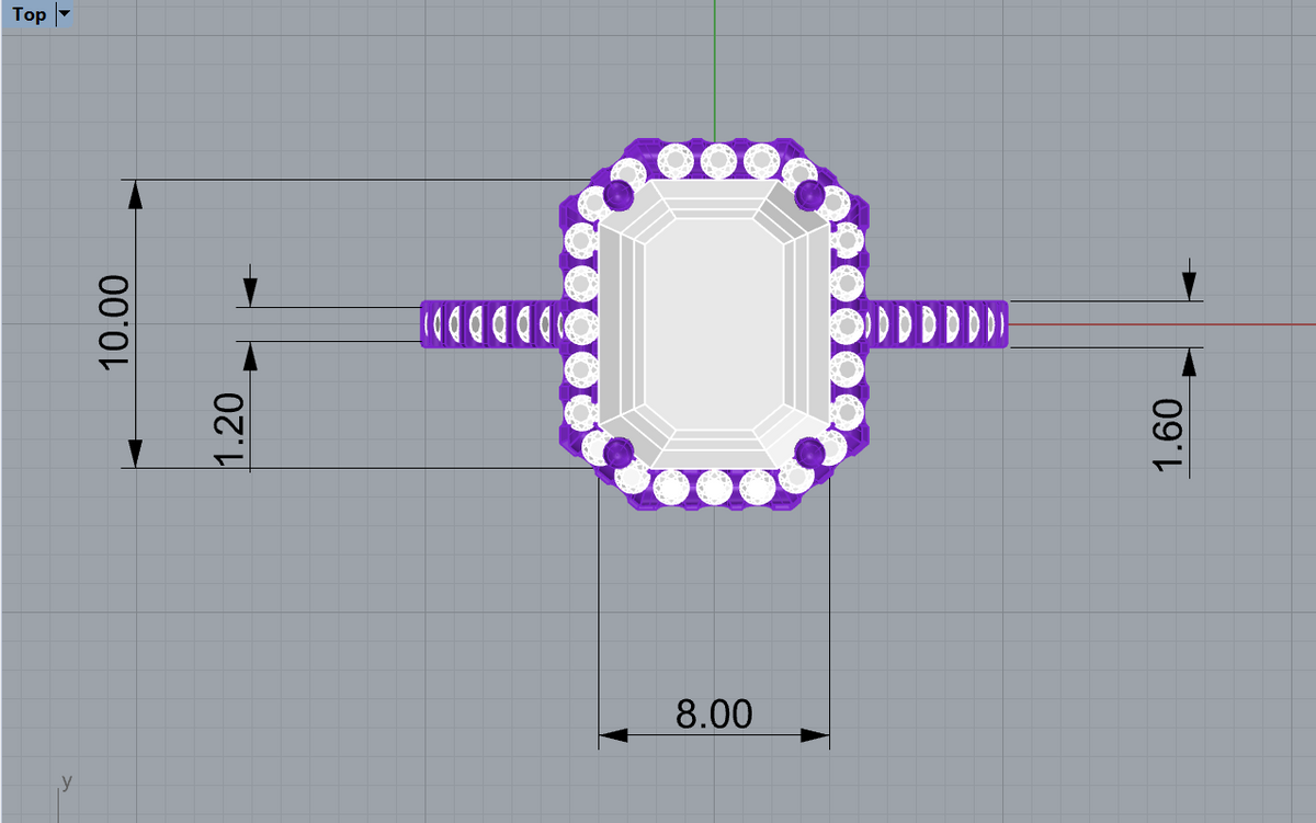 Emerald Halo CAD Bundle