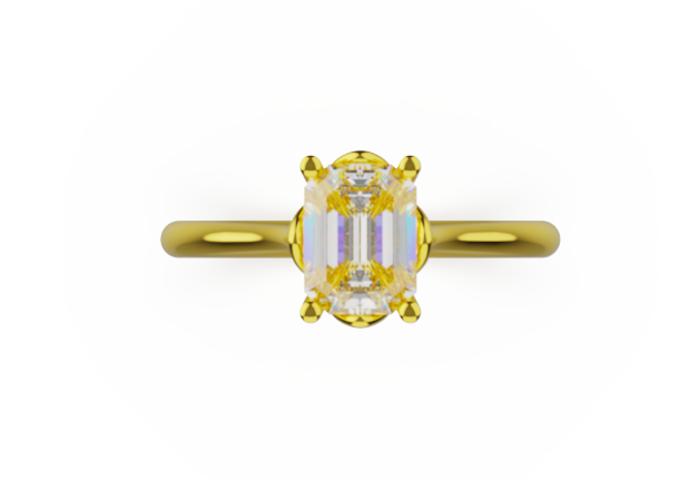 emerald solitaire 6x8mm 04