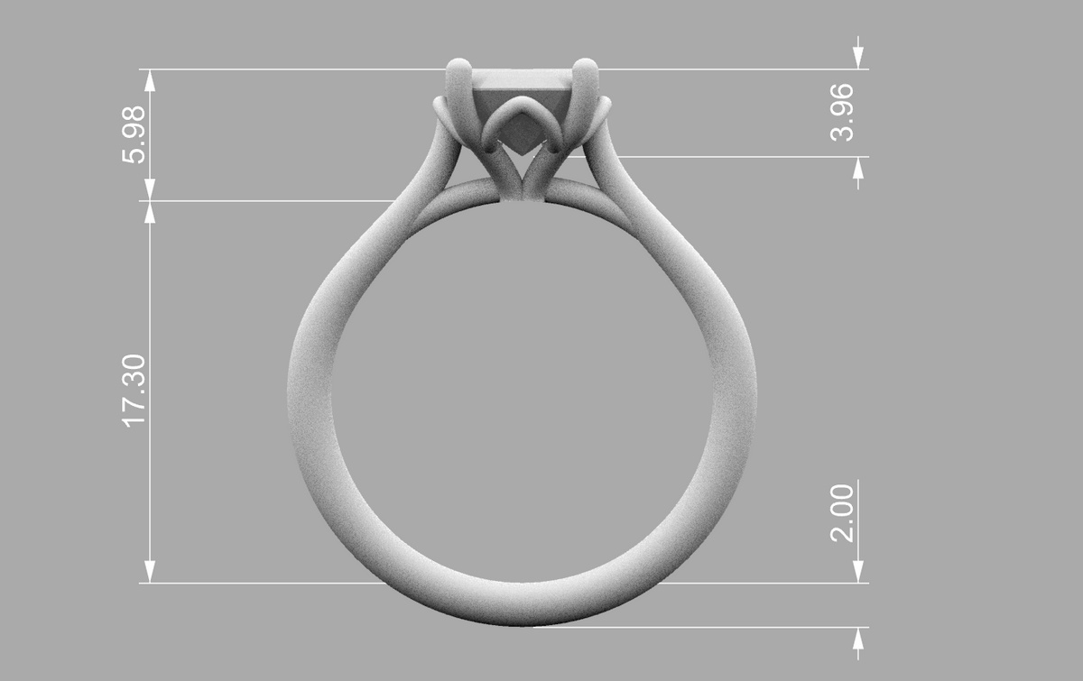 emerald solitaire 7x9mm technical detail 01