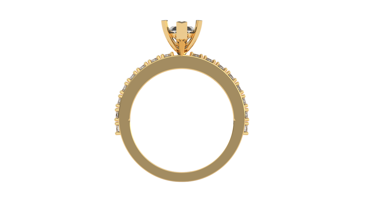 Free Marquise Solitaire CAD Package