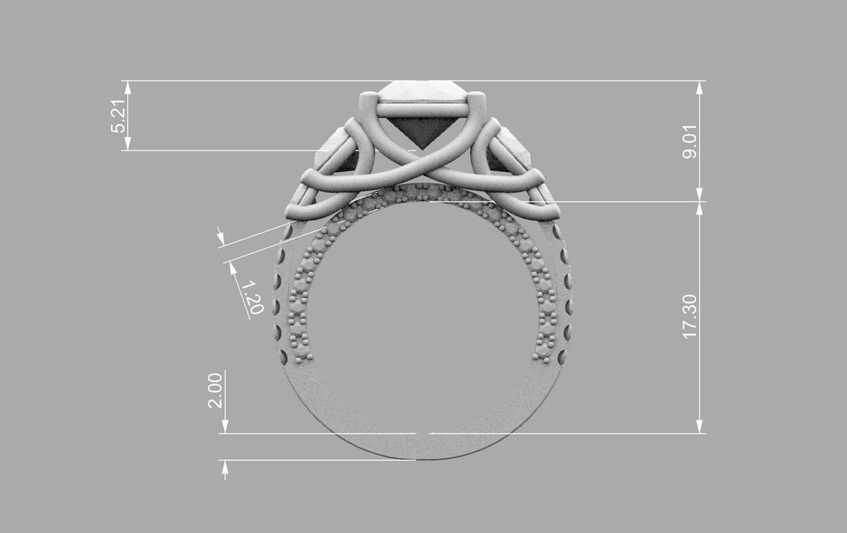 malwine trellis technical detail 01