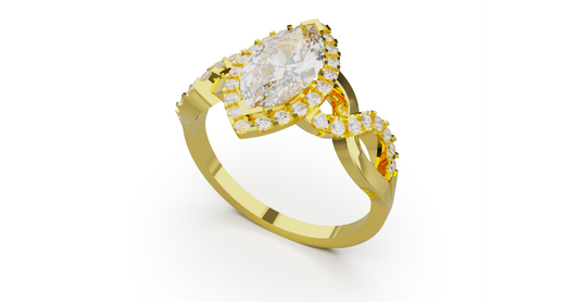 Marquise Crossover Halo CAD Bundle