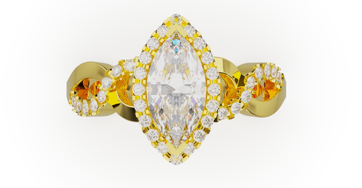 Marquise Crossover Halo CAD Bundle