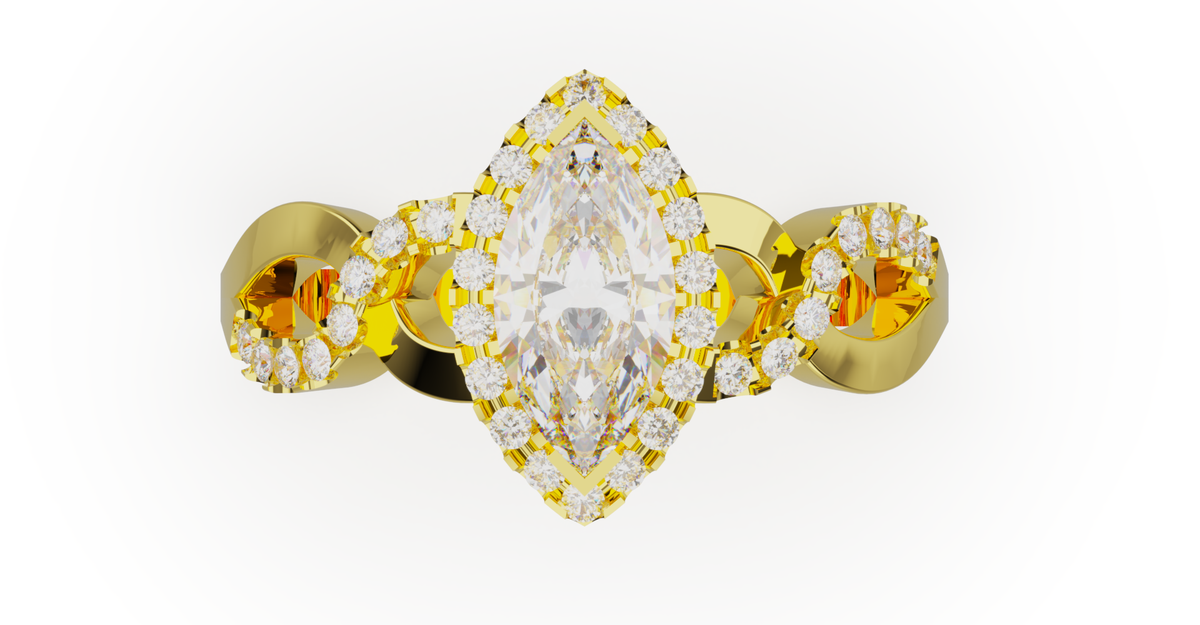 Marquise Crossover Halo CAD Bundle