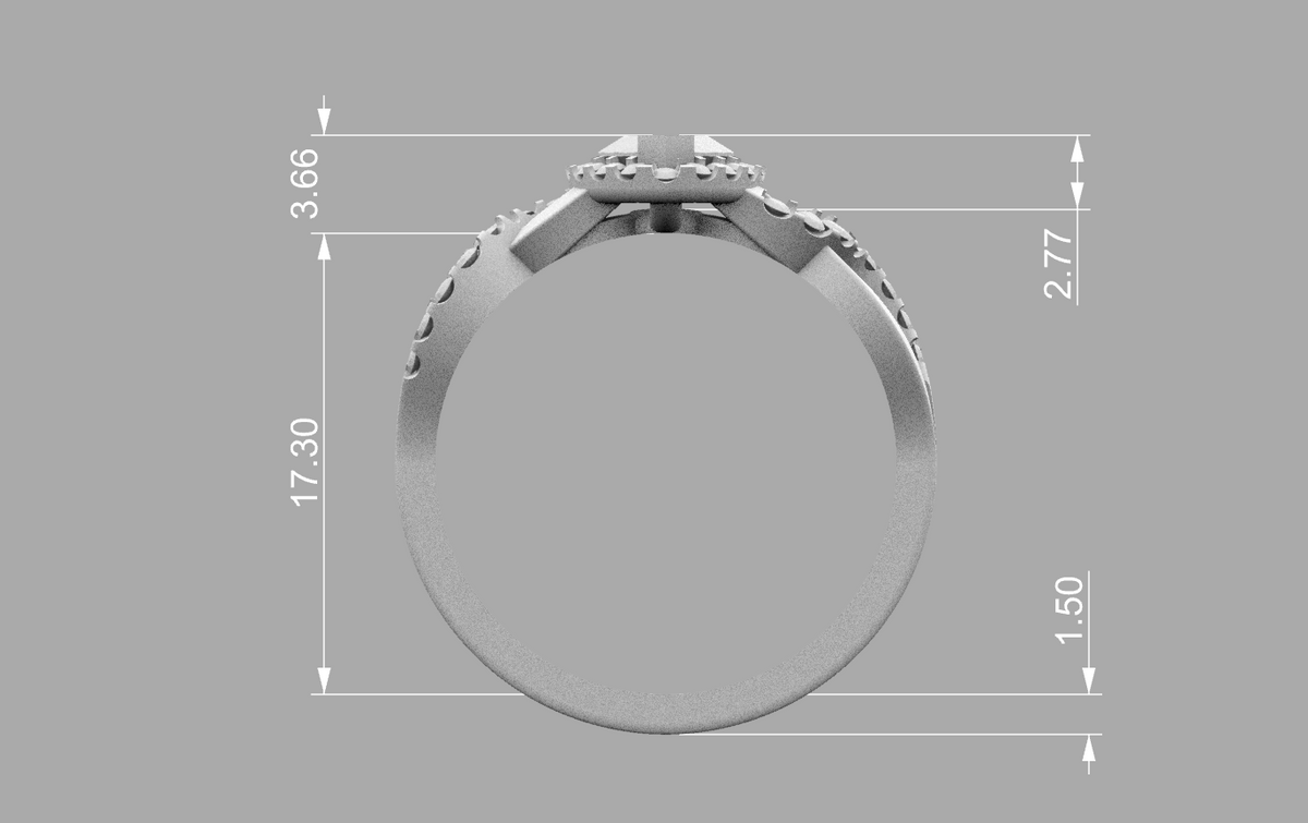 Marquise Crossover Halo CAD Bundle