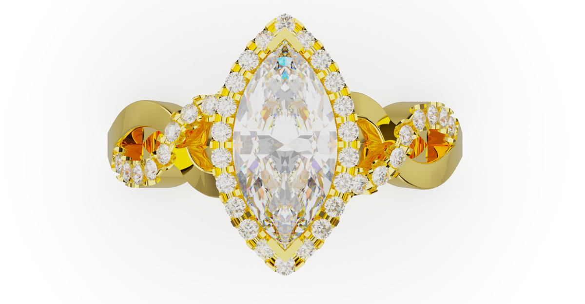 Marquise Crossover Halo CAD Bundle