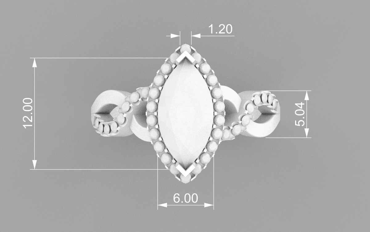 Marquise Crossover Halo CAD Bundle