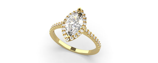 Marquise Halo CAD Bundle