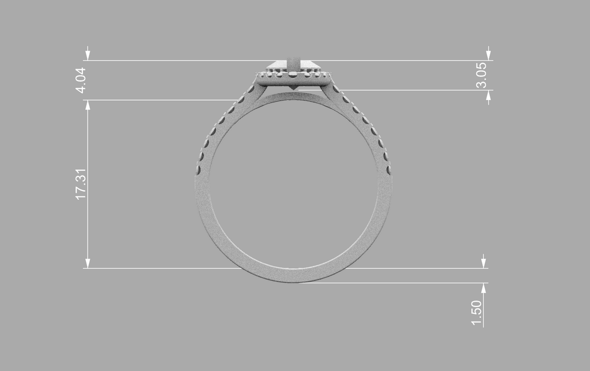 Marquise Halo CAD Bundle