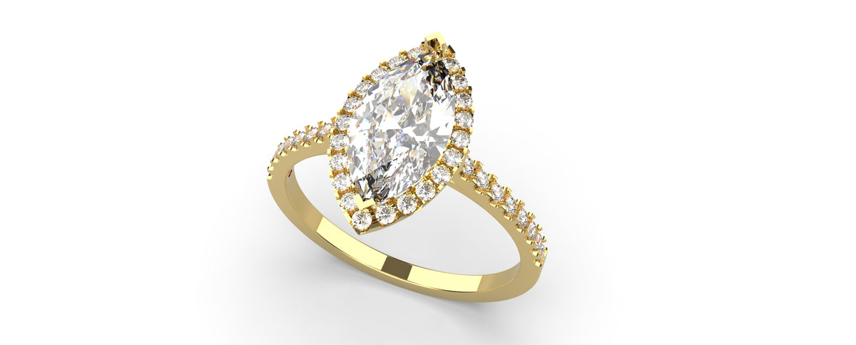 Marquise Halo CAD Bundle