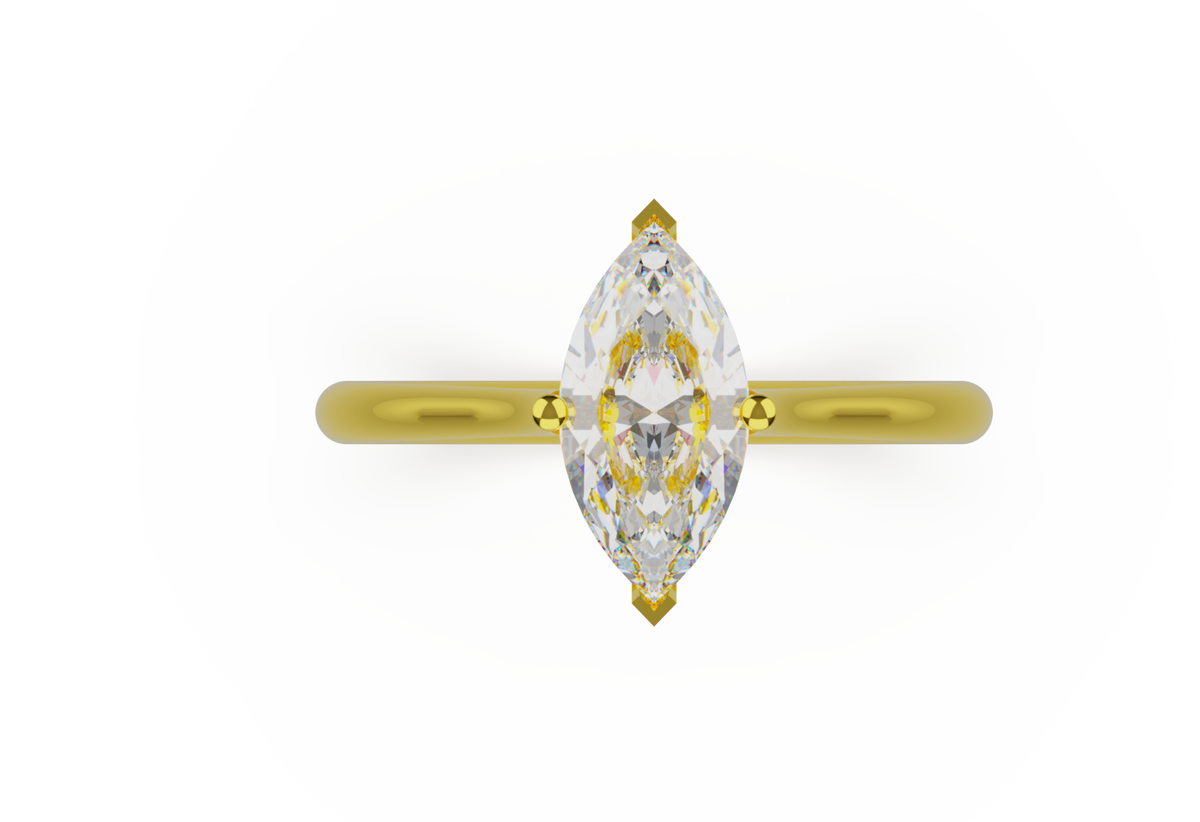 marquise solitaire 6x12mm 03