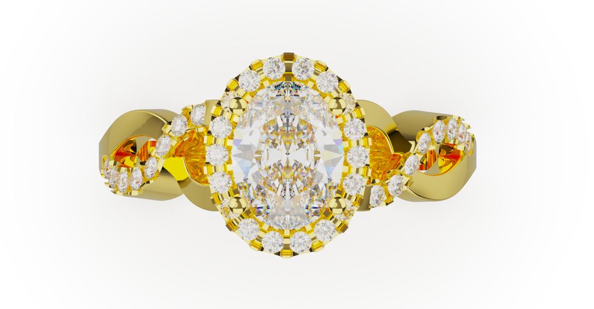 Oval Crossover Halo CAD Bundle