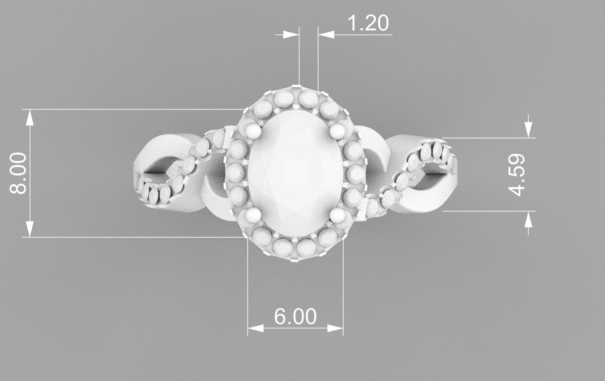 Oval Crossover Halo CAD Bundle