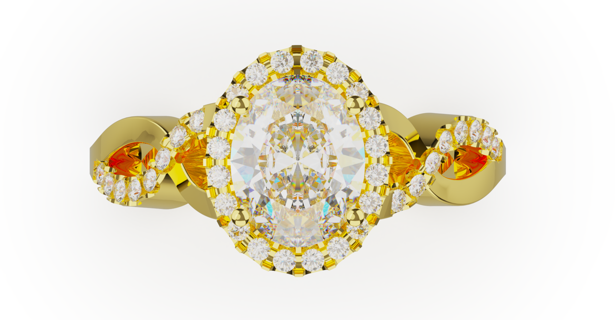 Oval Crossover Halo CAD Bundle