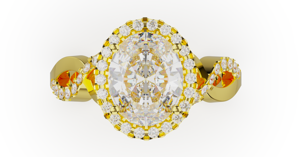 Oval Crossover Halo CAD Bundle