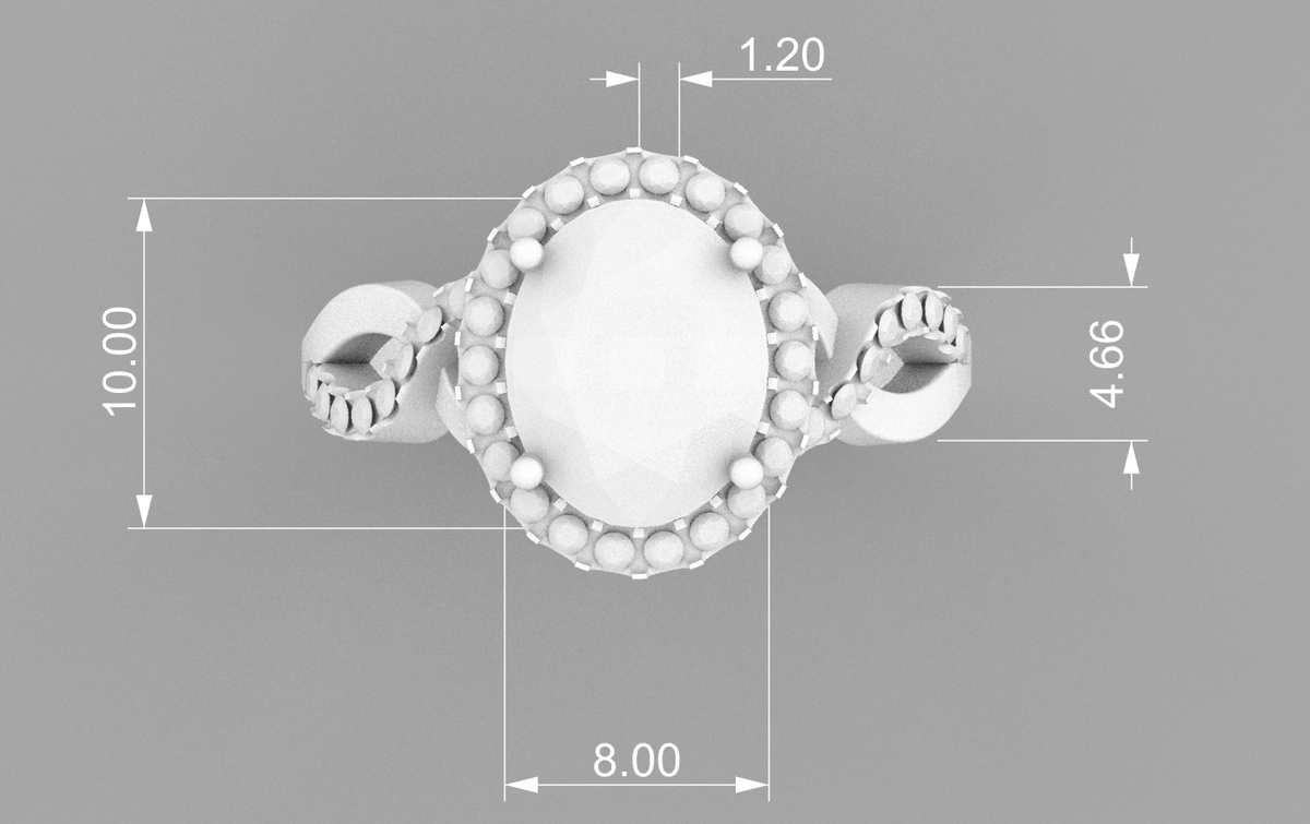 Oval Crossover Halo CAD Bundle