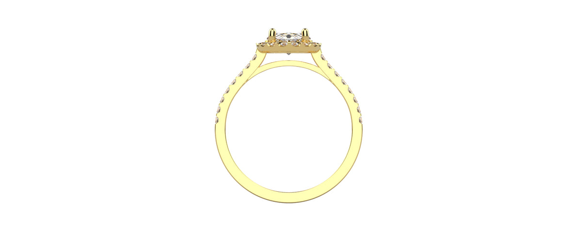 Oval Halo CAD Bundle