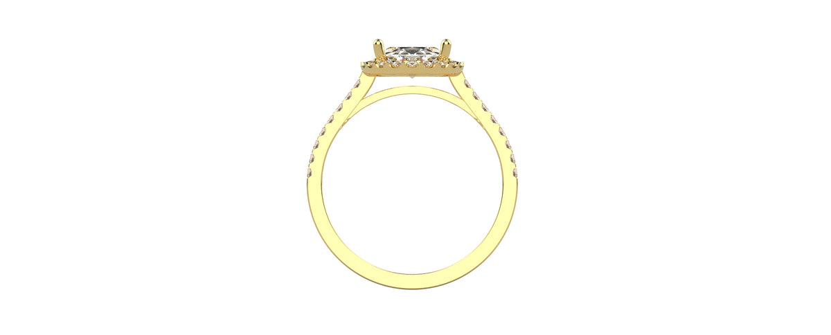 Oval Halo CAD Bundle