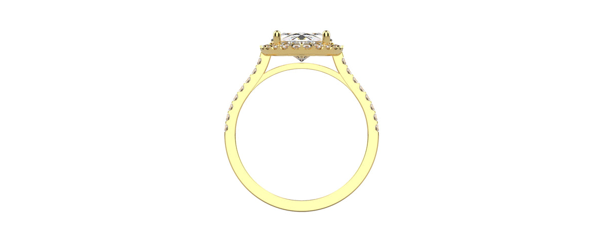 Oval Halo CAD Bundle