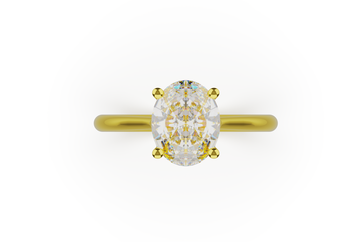oval solitaire 8x10mm 05