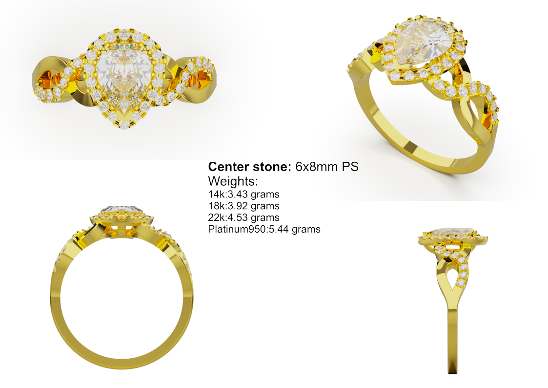 Pear Crossover Halo CAD Bundle