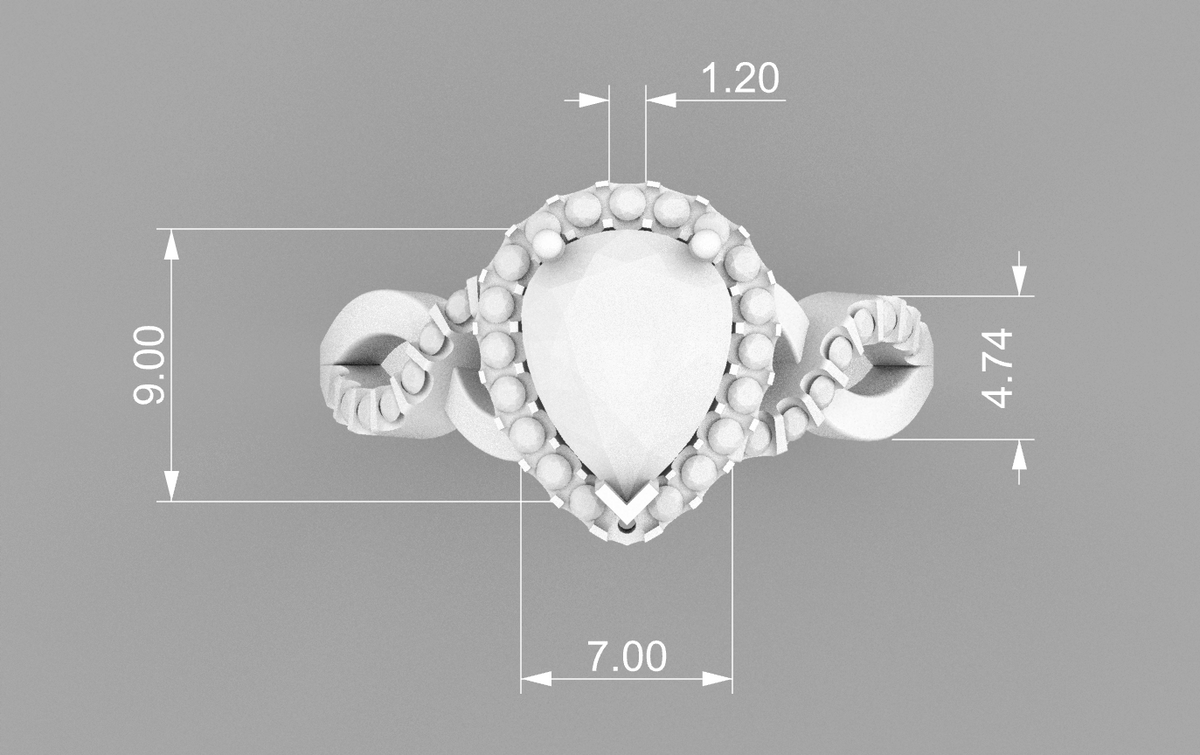 Pear Crossover Halo CAD Bundle