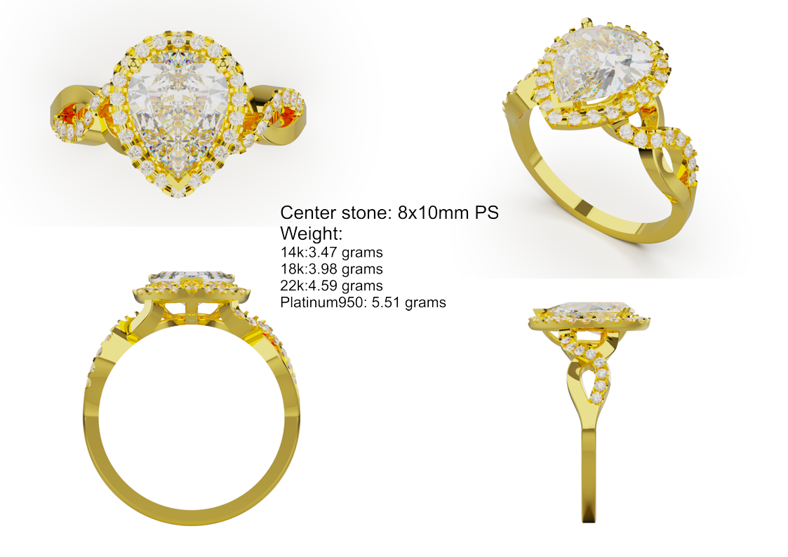 Pear Crossover Halo CAD Bundle