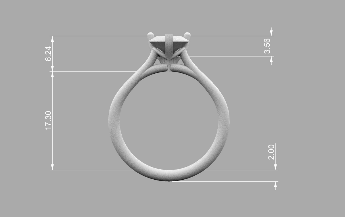 pear solitaire 7x9mm technical detail 01