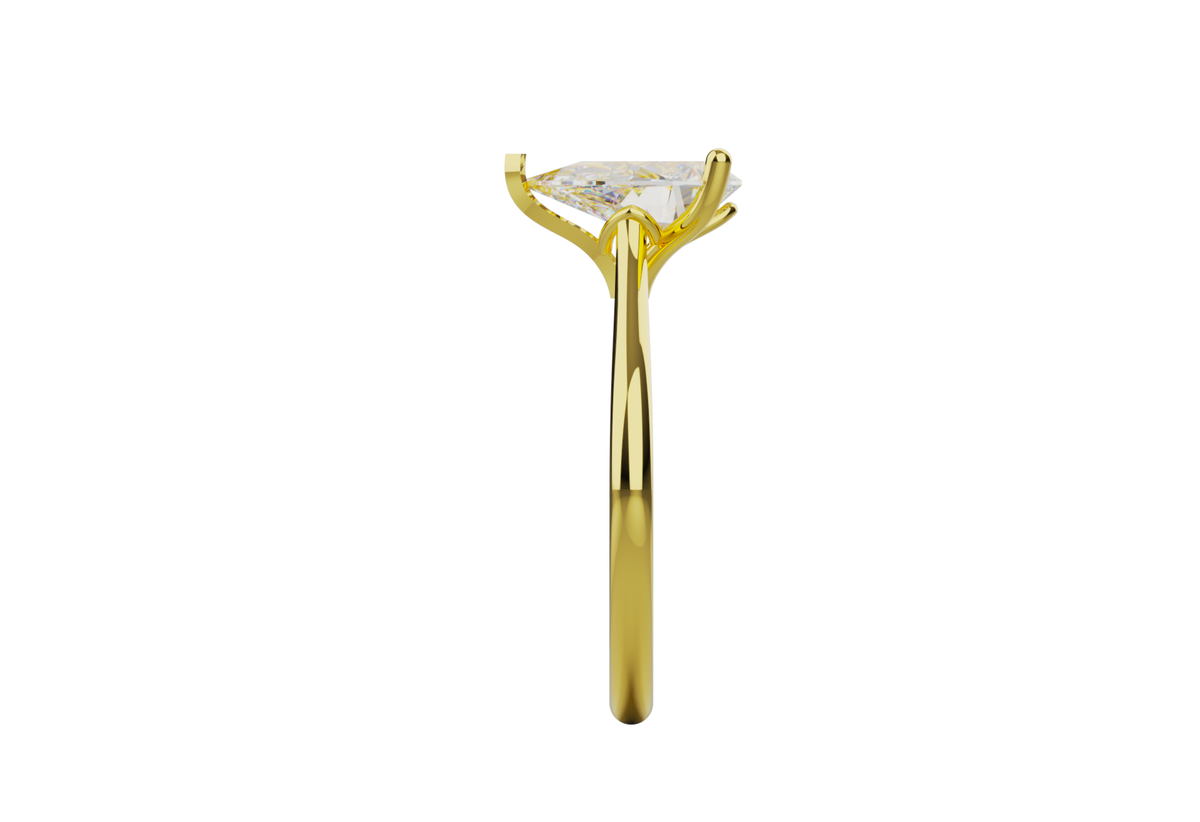 pear solitaire 8x10mm 04
