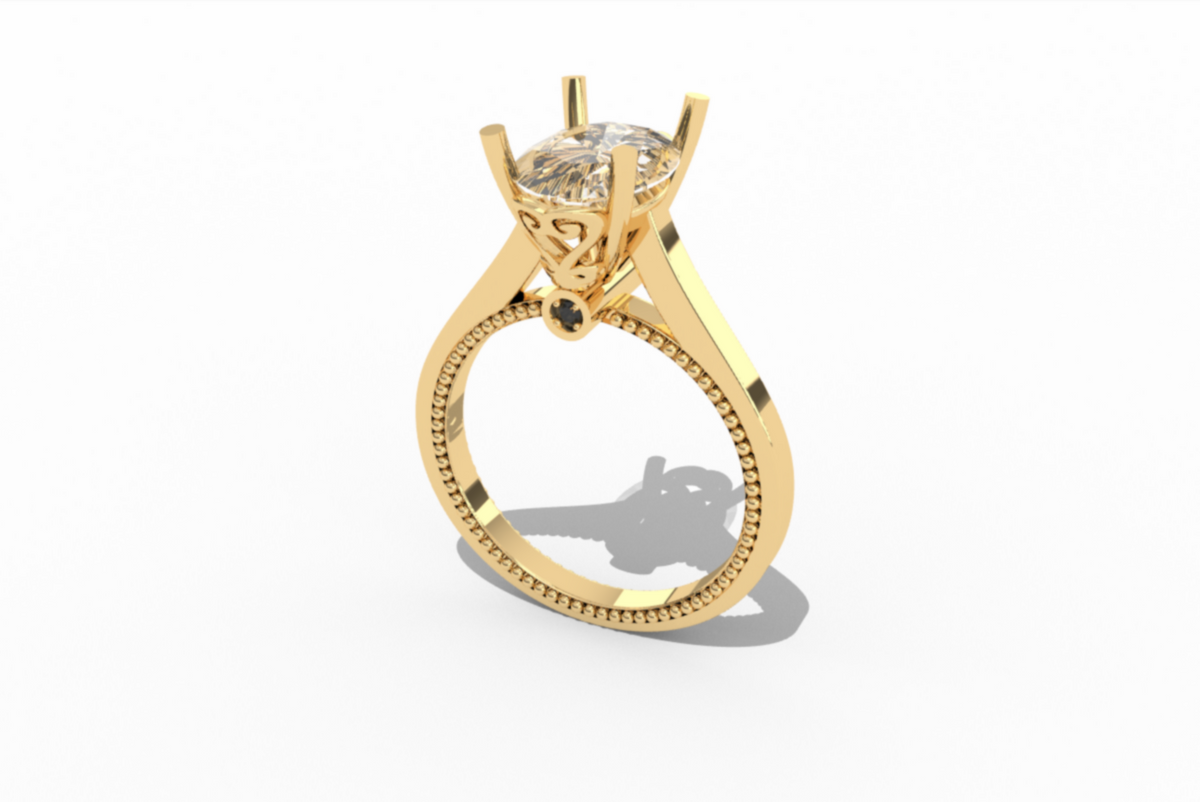 Sankofa engagement ring