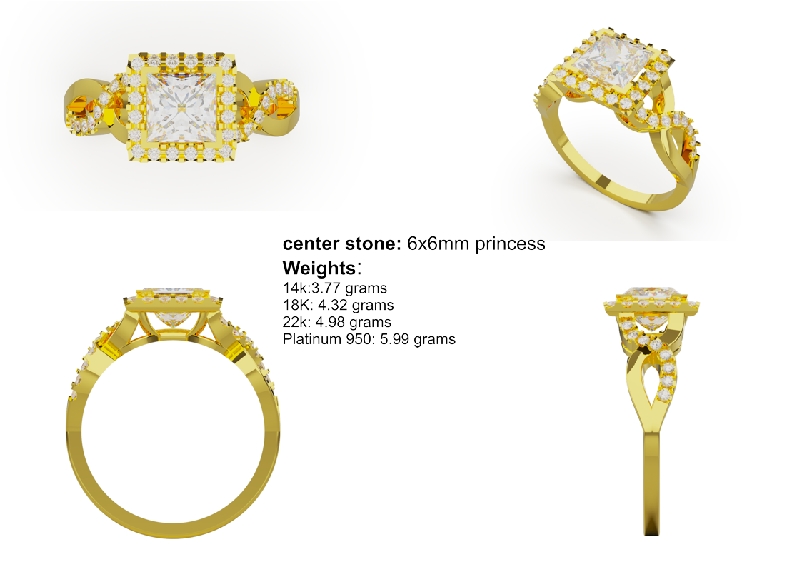 Princess Crossover Halo CAD Bundle