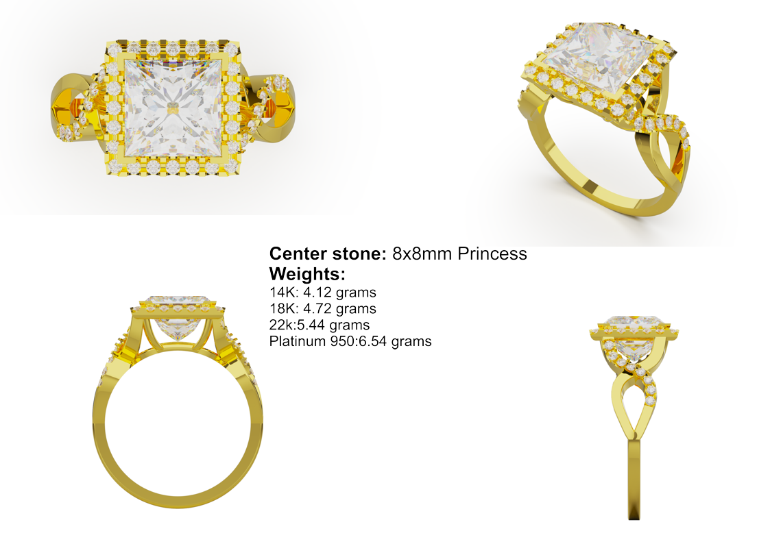 Princess Crossover Halo CAD Bundle