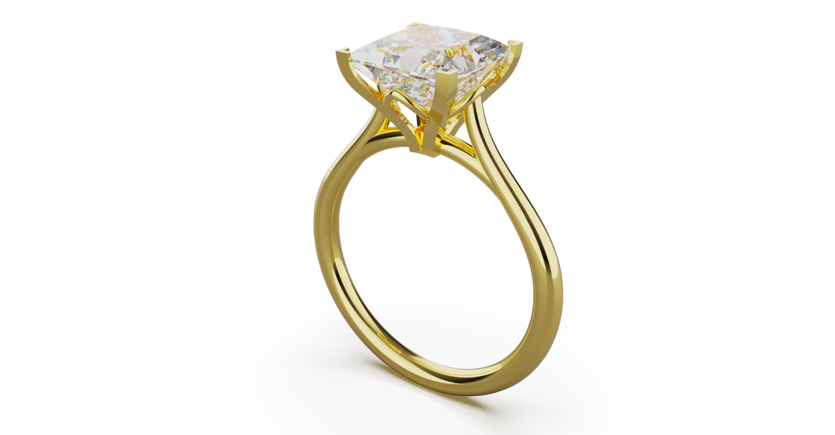 princess solitaire 8x8mm 01
