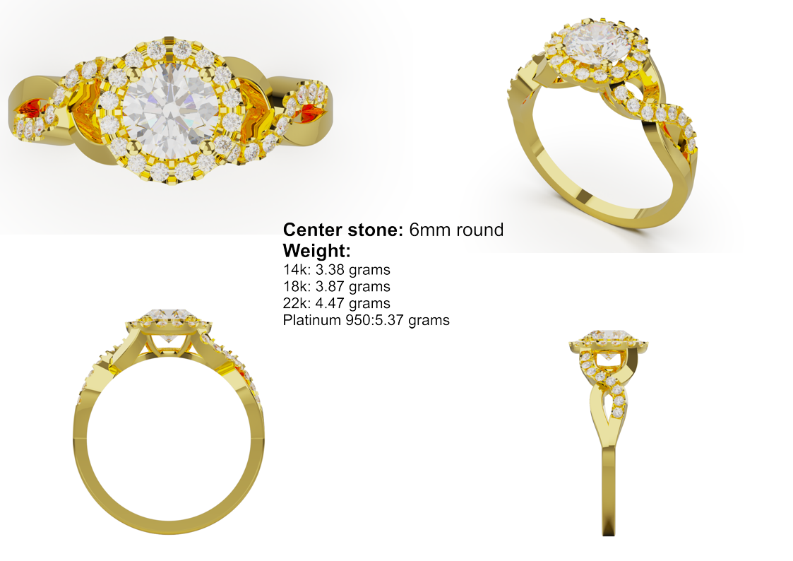Round Crossover Halo CAD Bundle