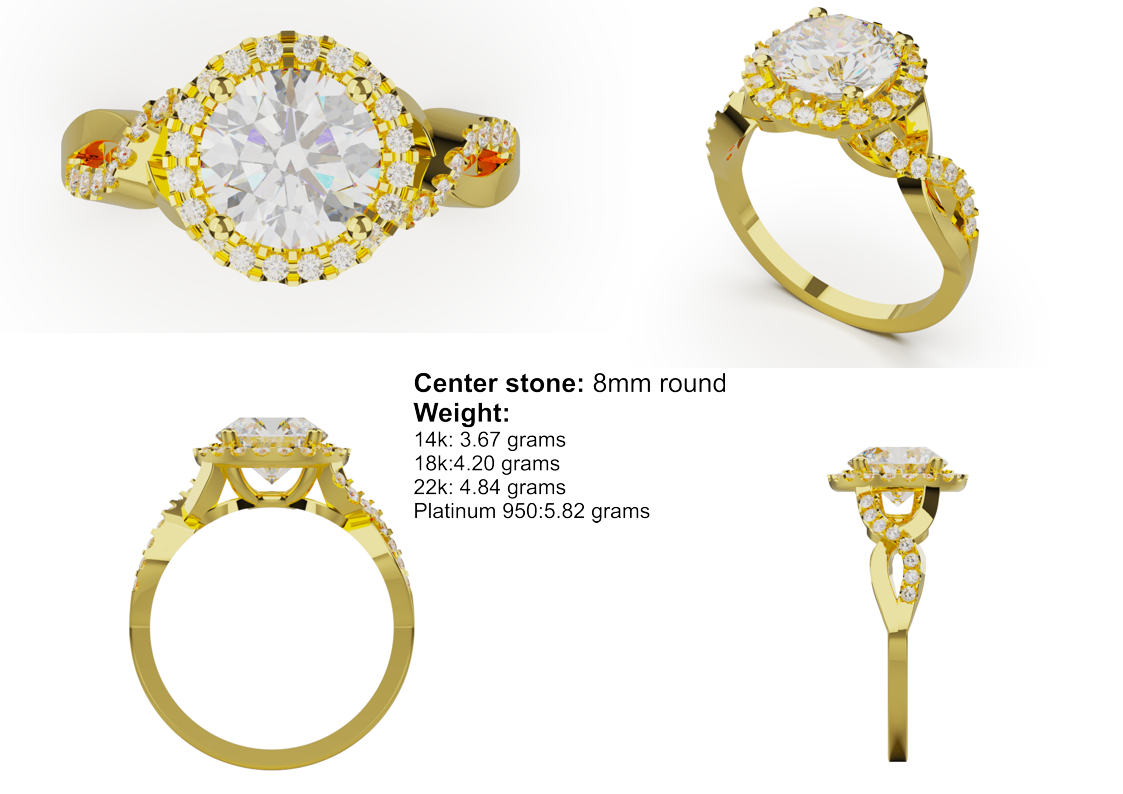 Round Crossover Halo CAD Bundle