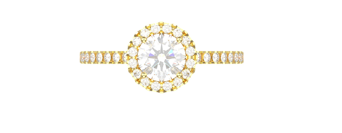 Round Halo CAD Bundle
