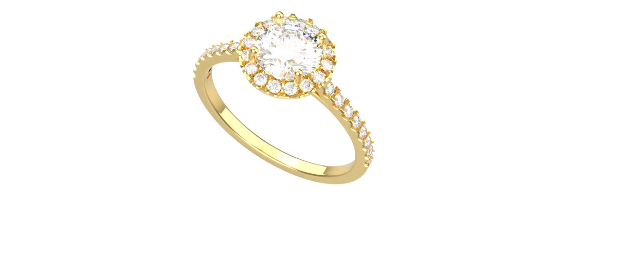 Round Halo CAD Bundle