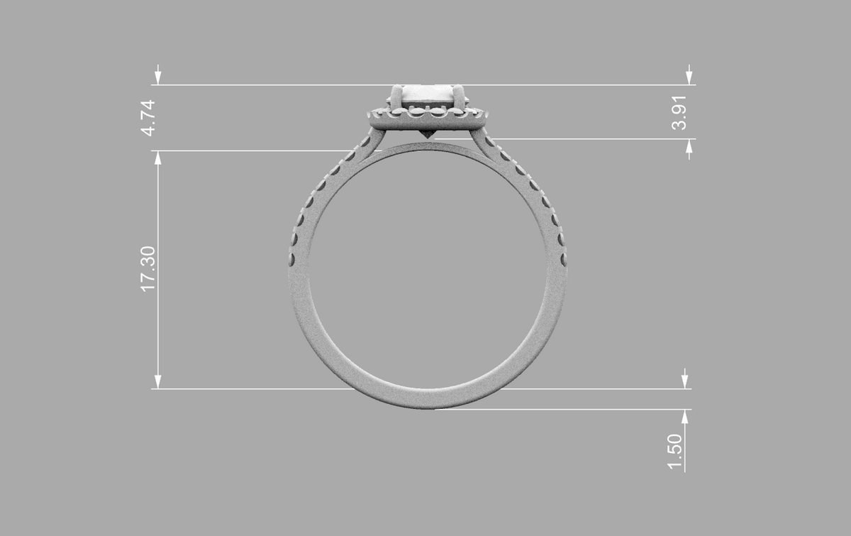 Round Halo CAD Bundle
