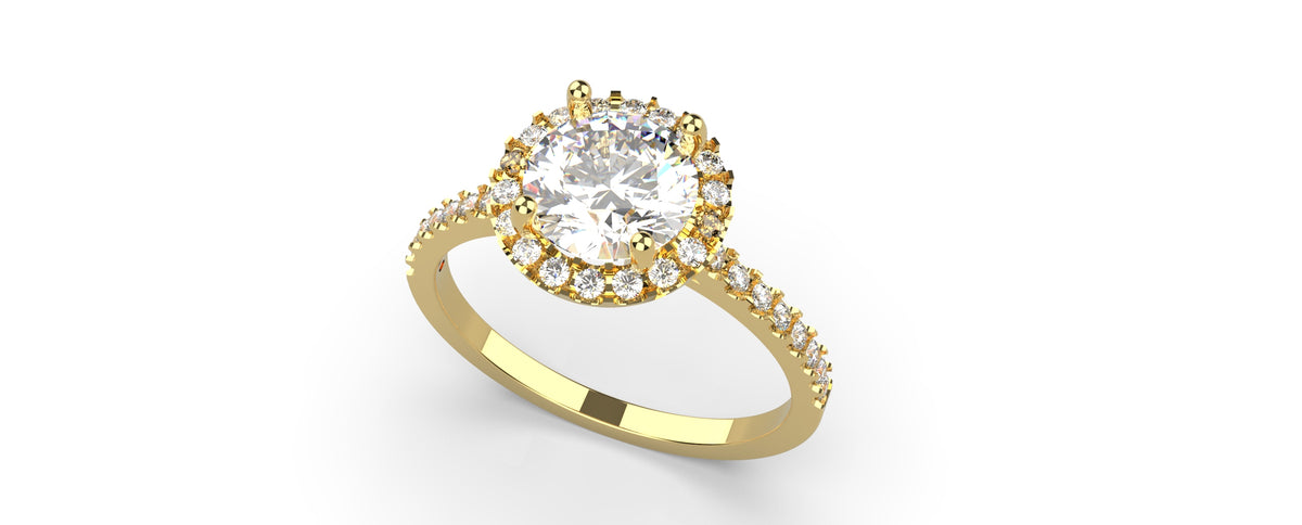 Round Halo CAD Bundle