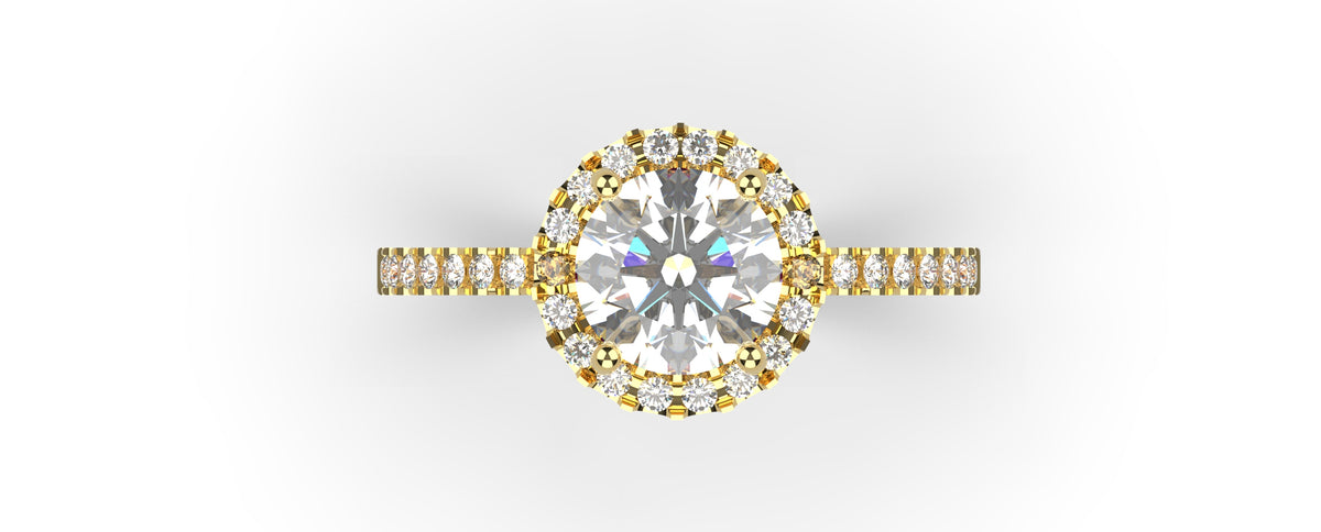 Round Halo CAD Bundle