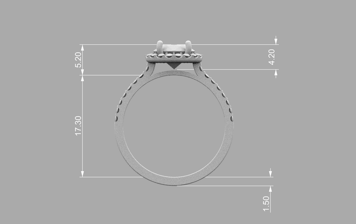 Round Halo CAD Bundle