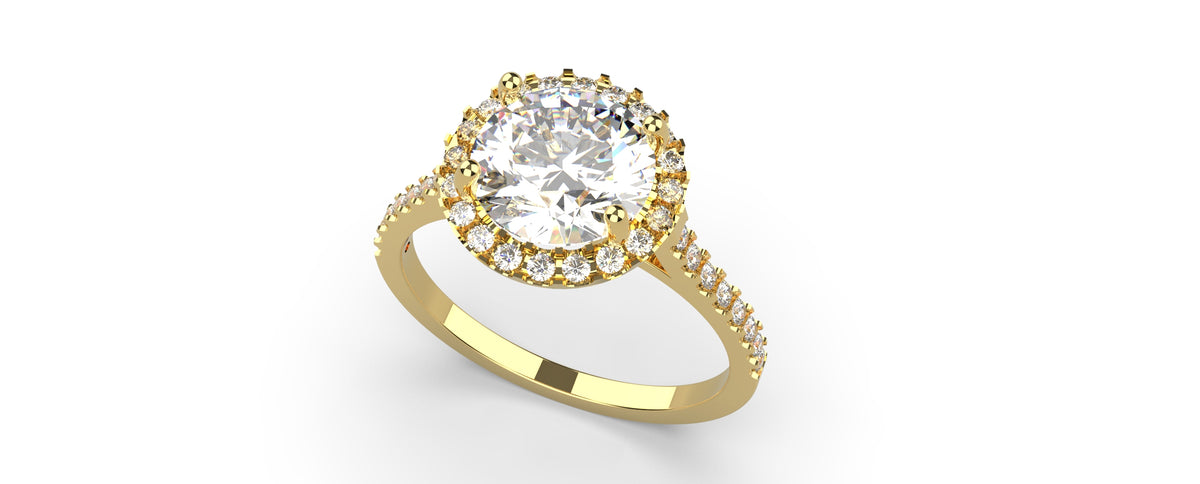 Round Halo CAD Bundle