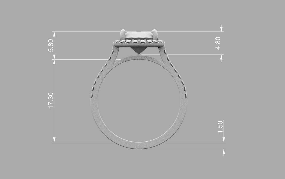 Round Halo CAD Bundle