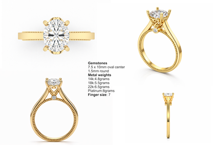 Sankofa engagement ring