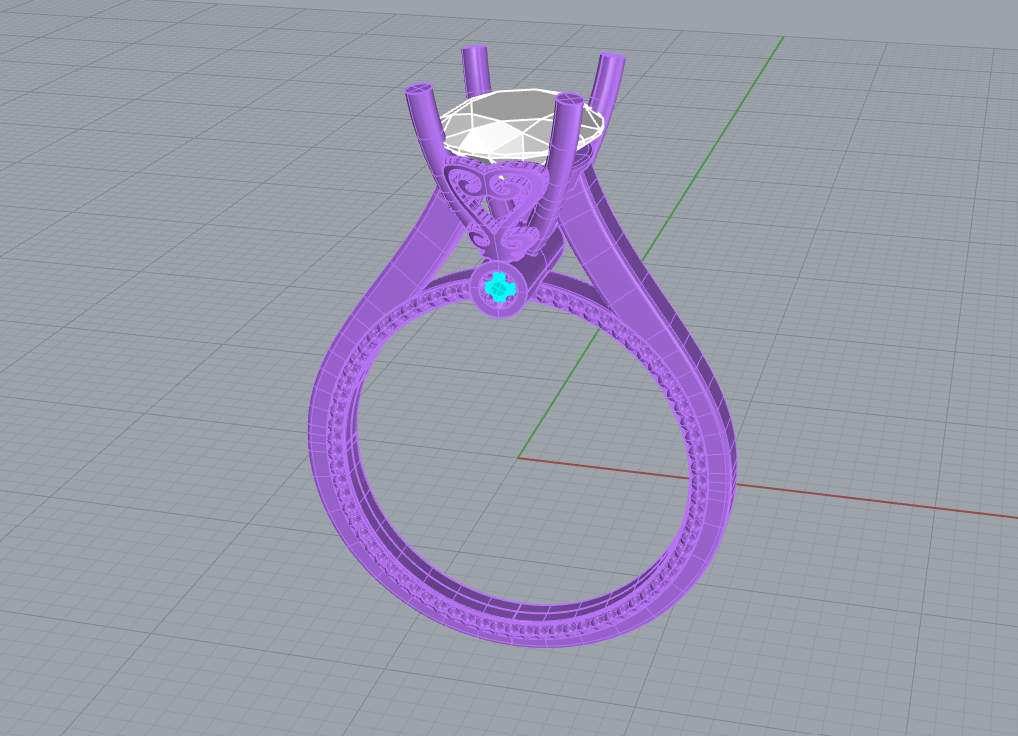 Sankofa engagement ring
