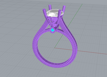 Sankofa engagement ring